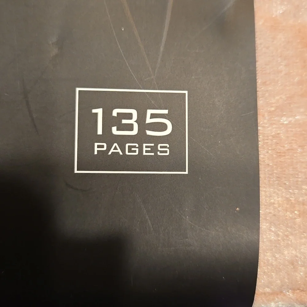 BADGLEY MISCHKA EMBELLISHED VELVET NOTEBOOK. 135 PAGES.